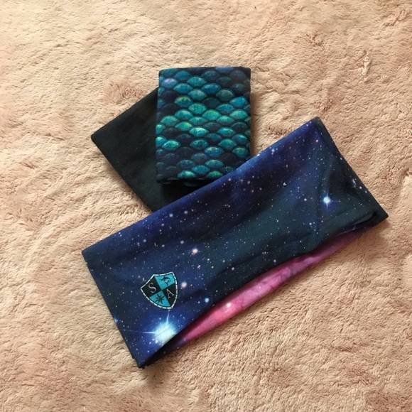 Black, Mermaid and Starry Night headbands - Picture 3 of 6